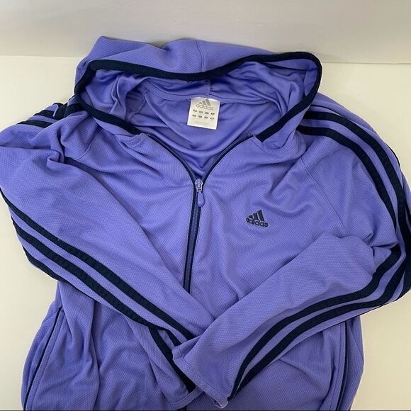 Adidas Track zip up | Hoodie| Medium|Y2K - Picture 5 of 13